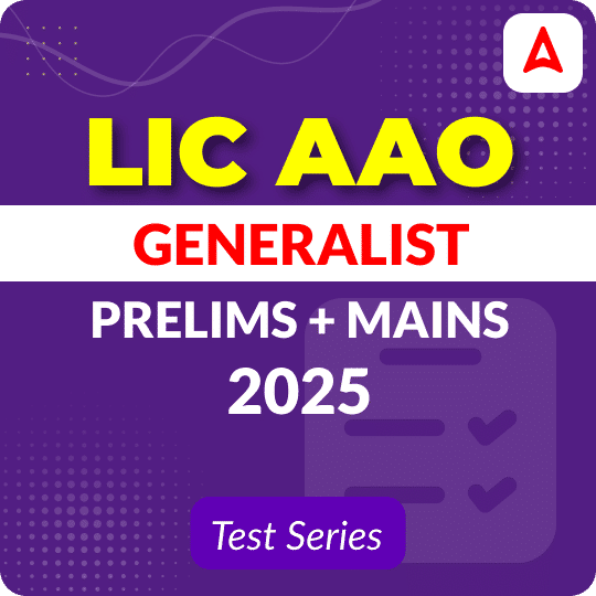 LIC AAO Generalist 2025 Mock Test Series